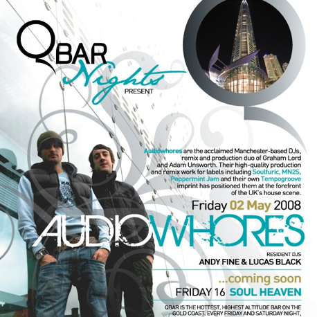 Audiowhores @ QBar Nights